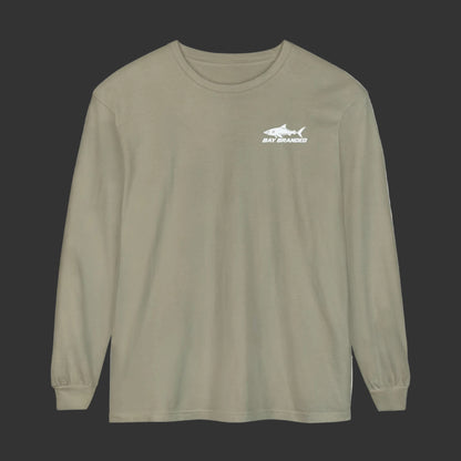 Megalodon Shark Bay Branded Logo Long Shirt