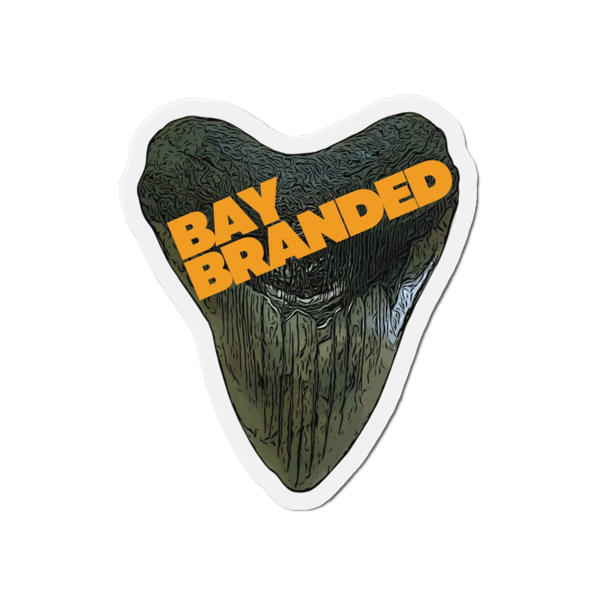 Bay Branded Magnet — Orange