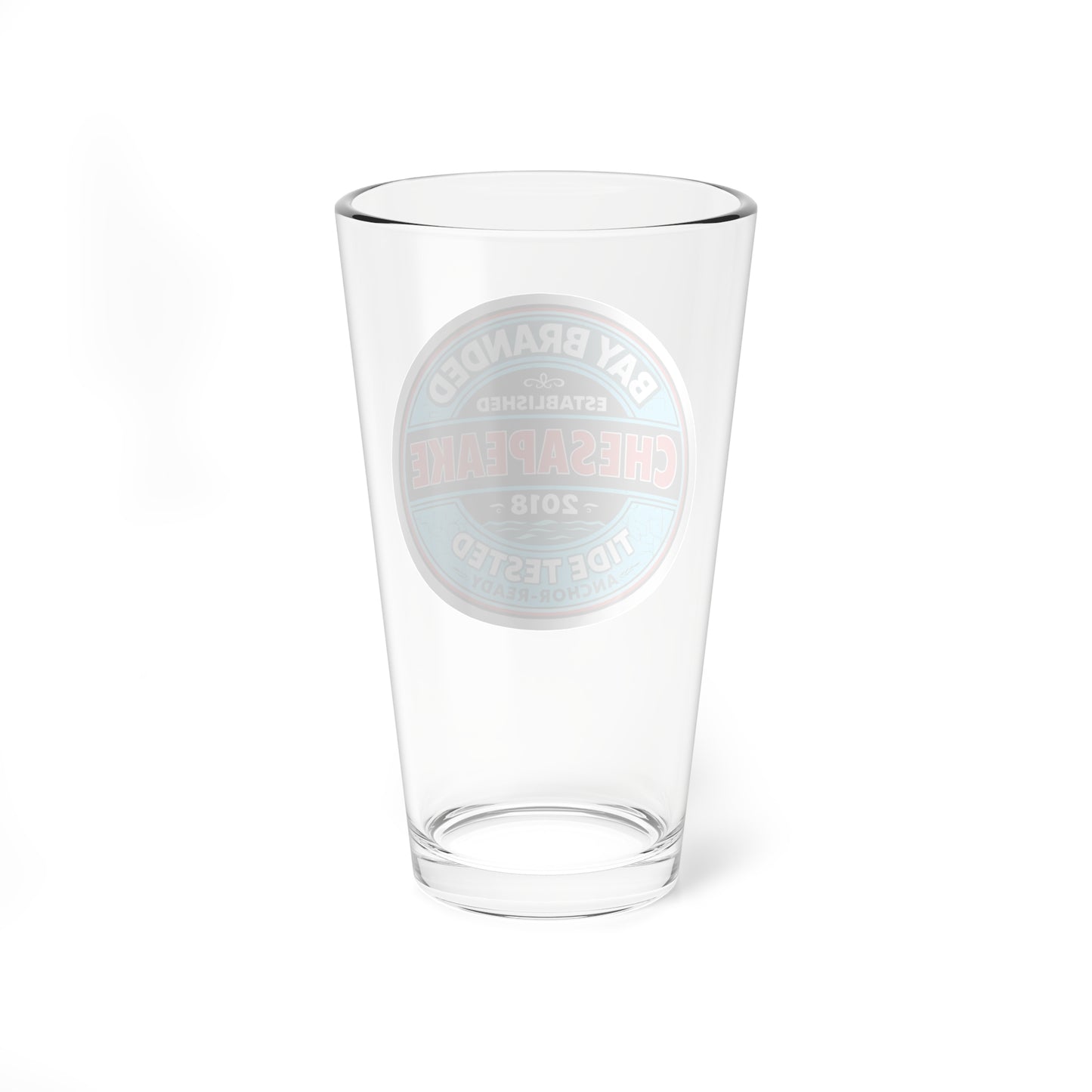 Bay Branded Tide Tested Glass - 16oz