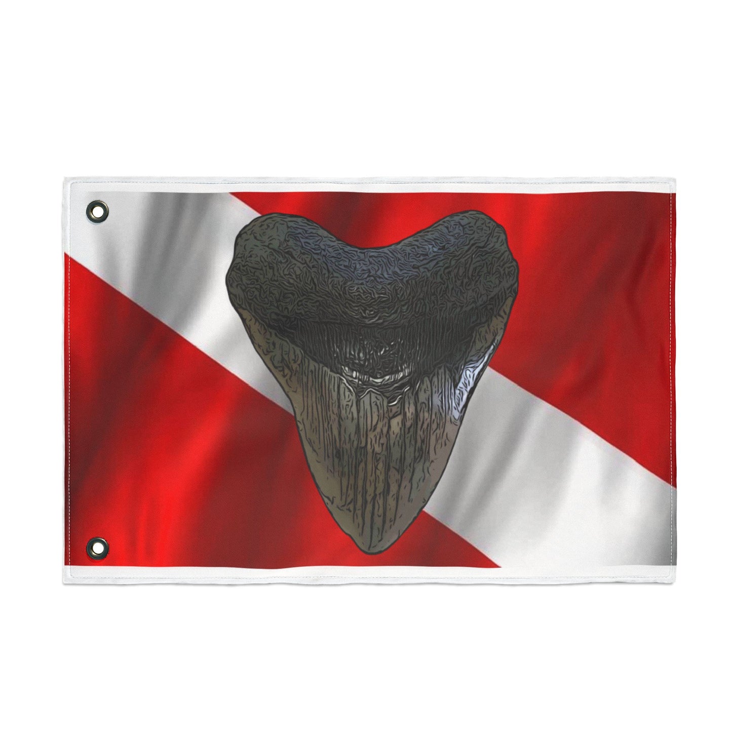 Dive Megalodon Flag