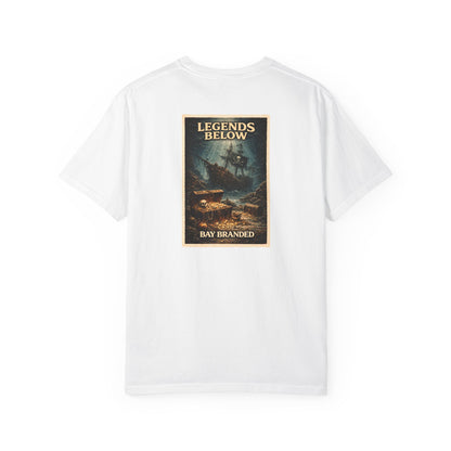 Bay Branded T-Shirt — Legends Below Pirate Wreck