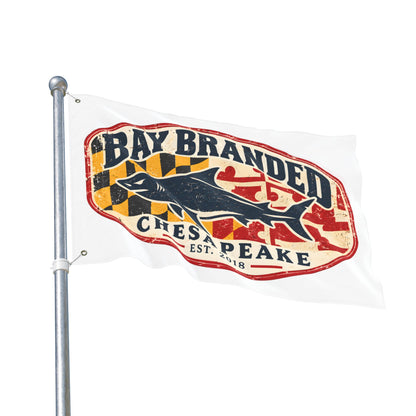 Chesapeake Megalodon Bay Branded Flag