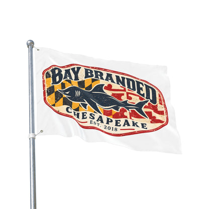Chesapeake Megalodon Bay Branded Flag