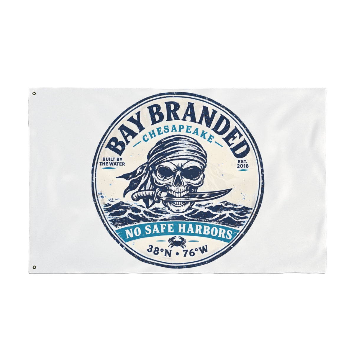 No Safe Harbors Pirate Flag