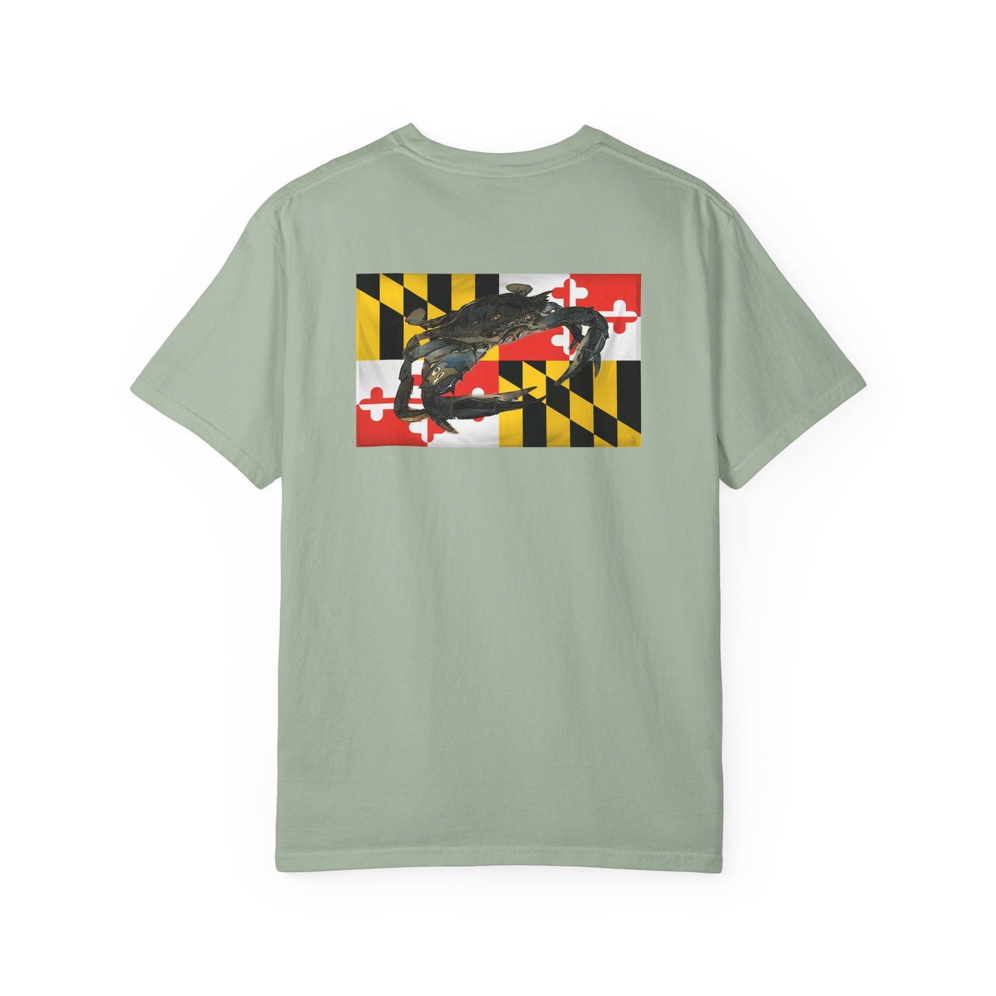 Maryland Flag Blue Crab T-Shirt