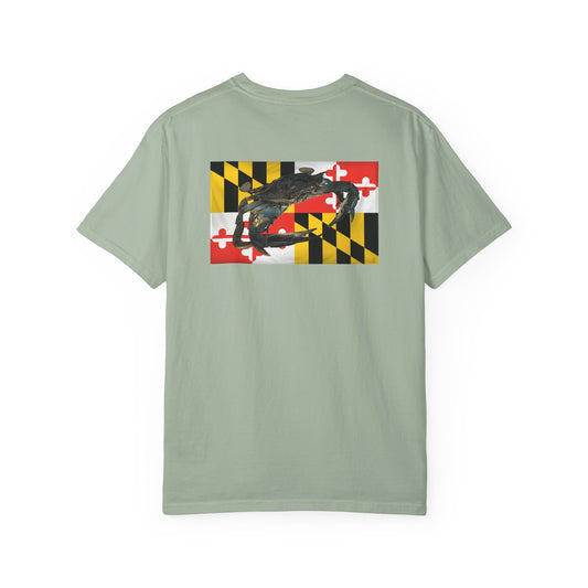 Maryland Flag Blue Crab T-Shirt