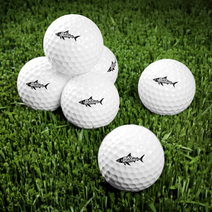 Bay Branded Golf Balls, 6pcs