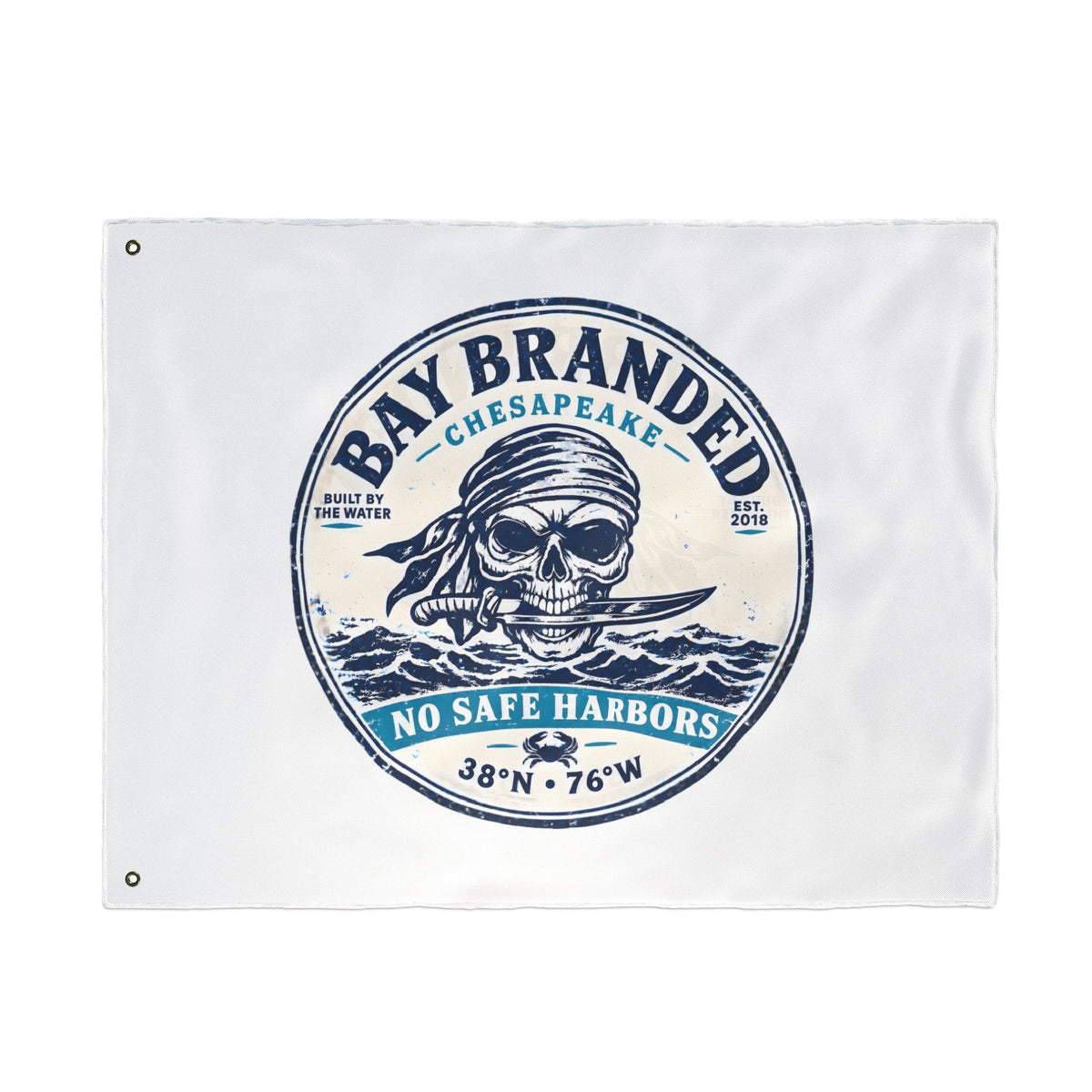 No Safe Harbors Pirate Flag