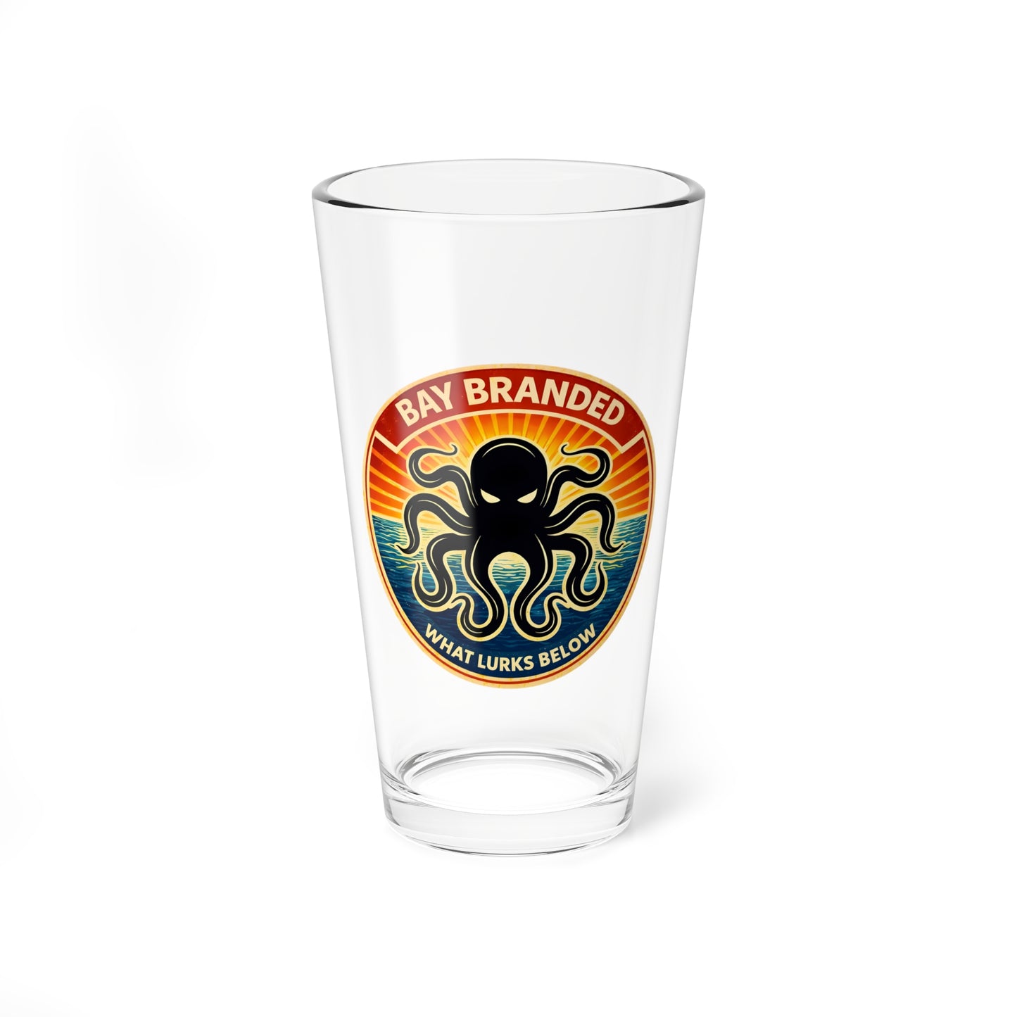 Bay Branded Lurks Beneath Glass - 16oz