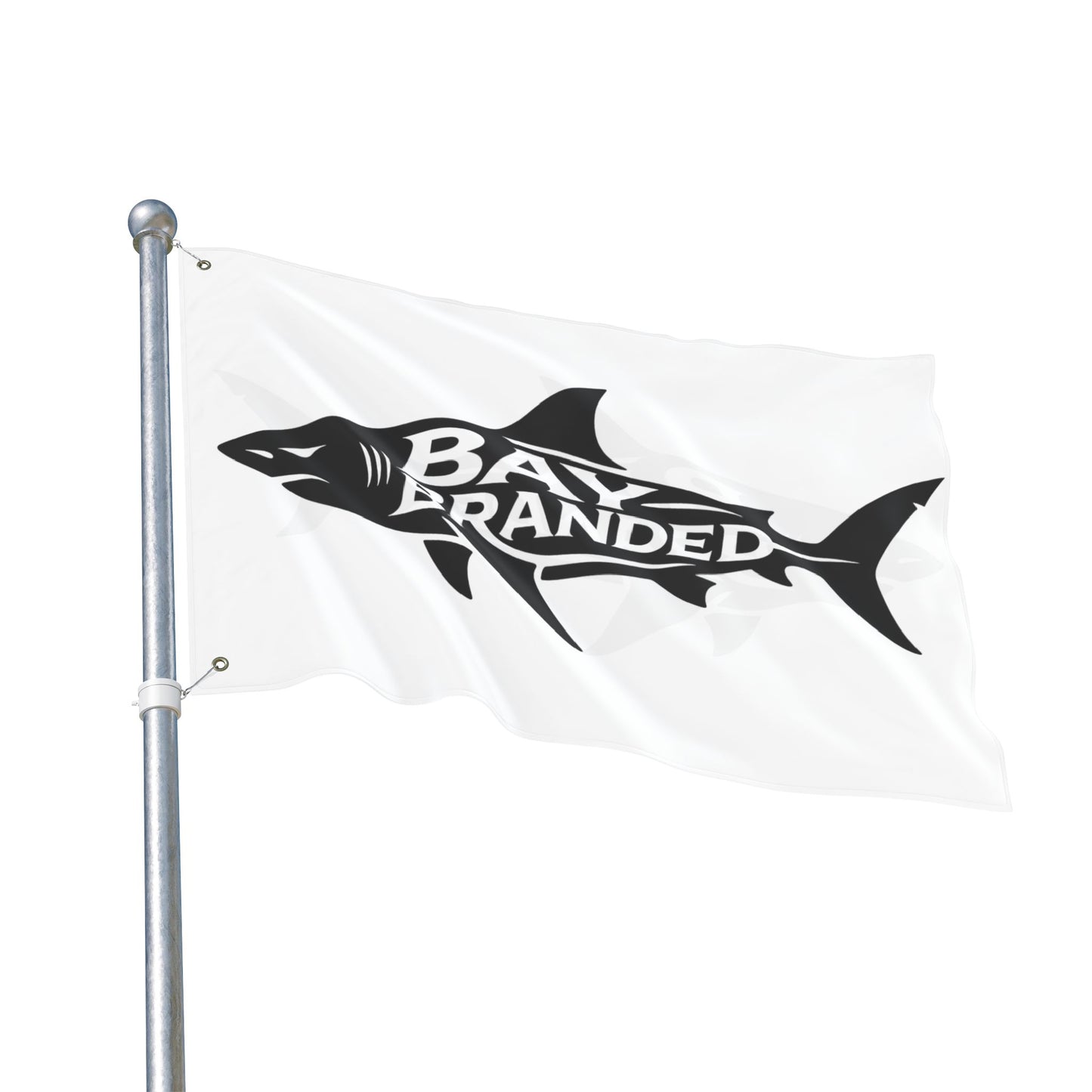 Bay Branded Megalodon Flag