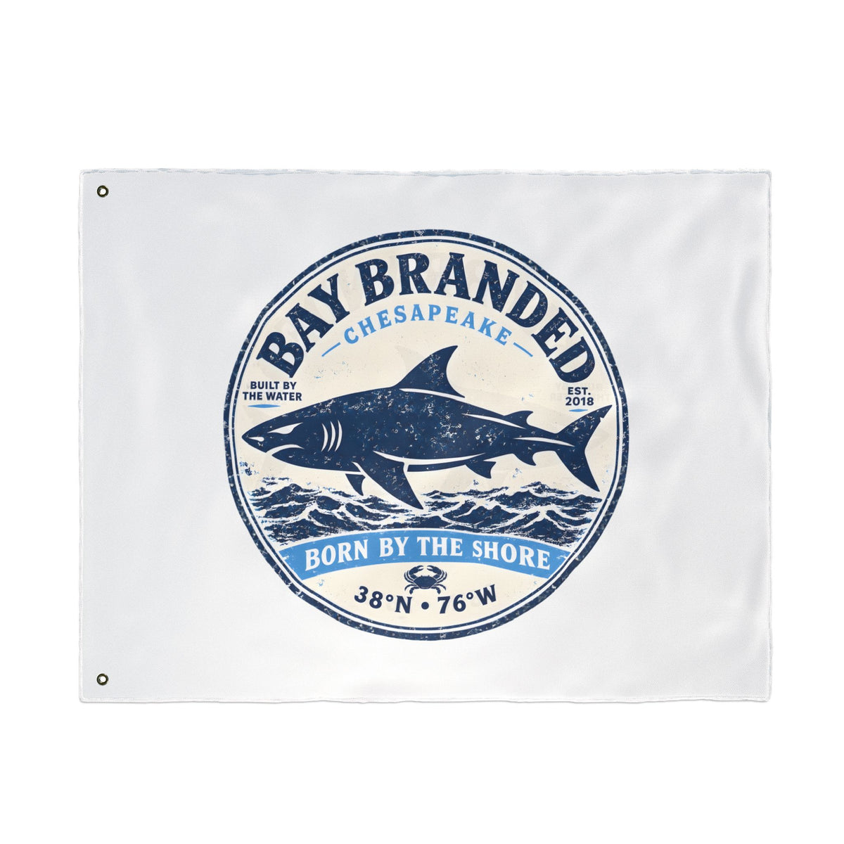 Born by the Shore Flag