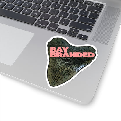Bay Branded Logo Sticker — Pink