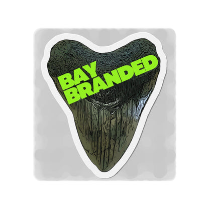 Bay Branded Magnet — Neon Green