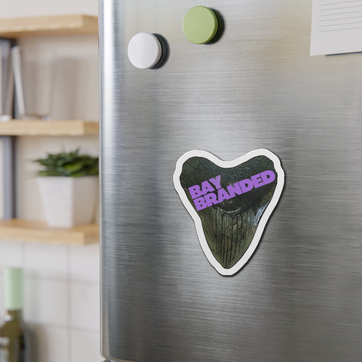 Bay Branded Magnet — Purple