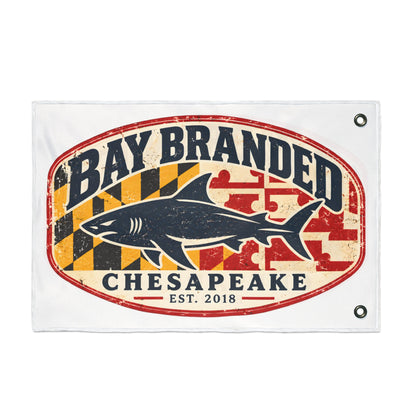 Chesapeake Megalodon Bay Branded Flag