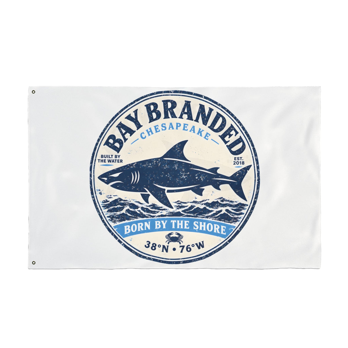 Born by the Shore Flag