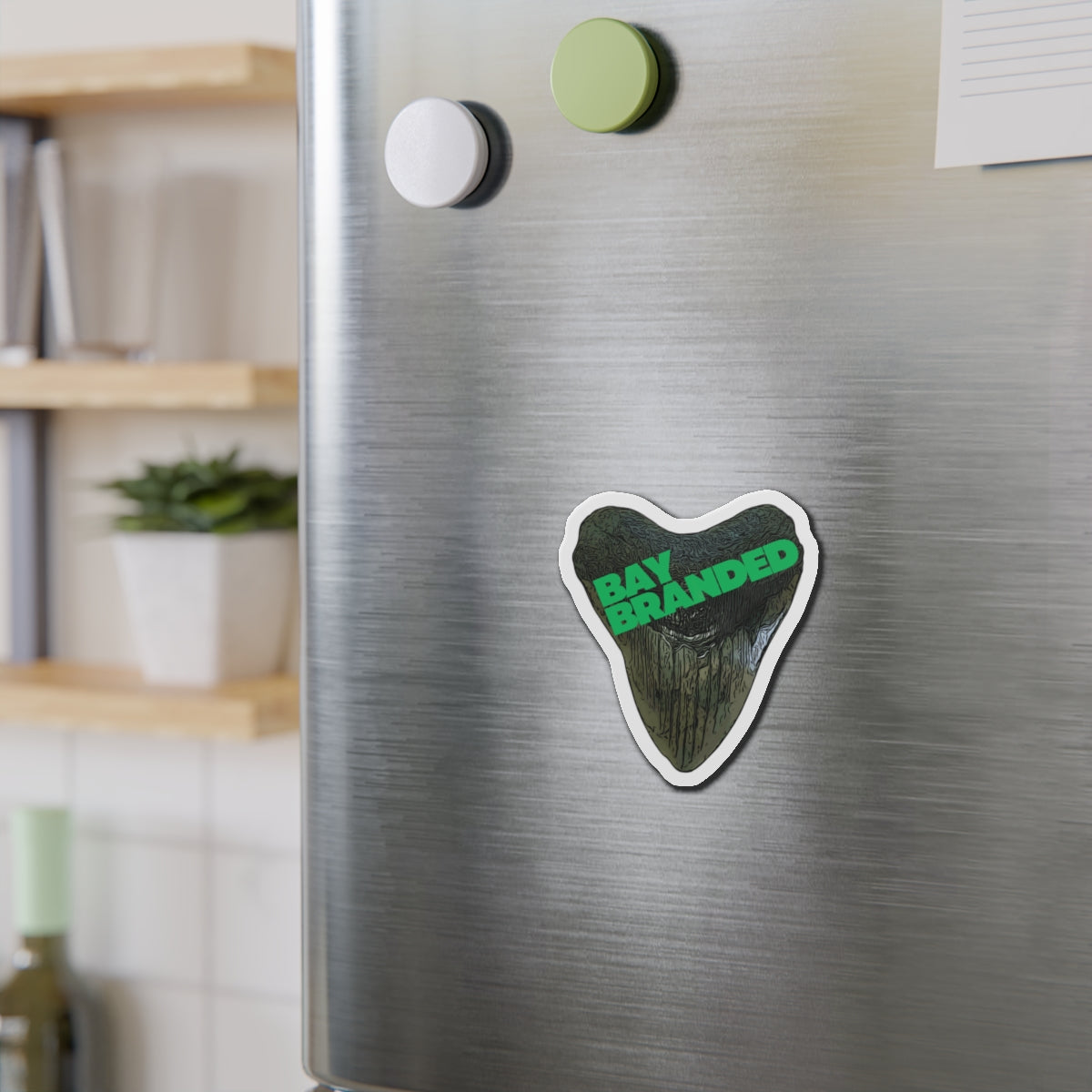 Bay Branded Magnet — Green