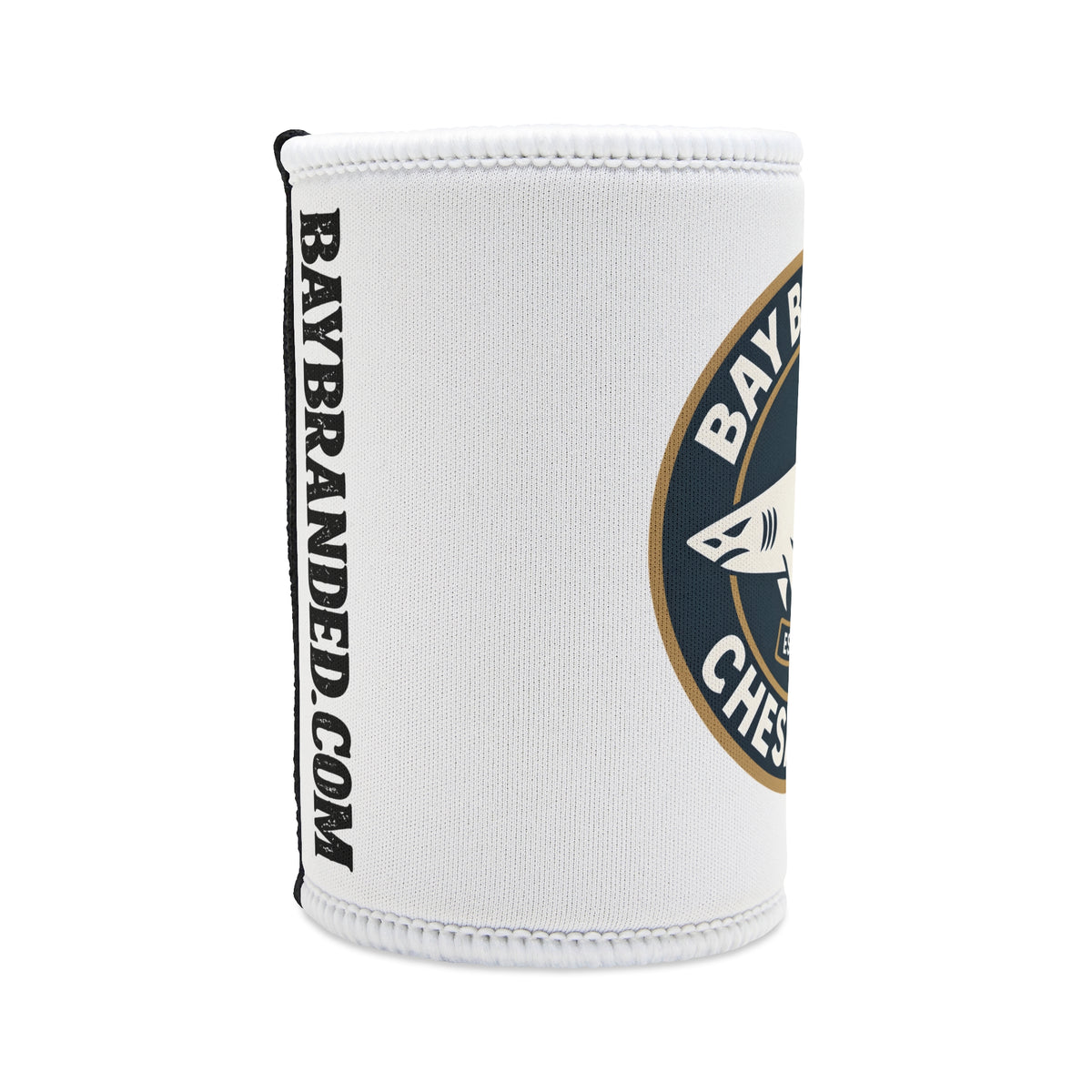 Marine Blue Megalodon Can Koozie