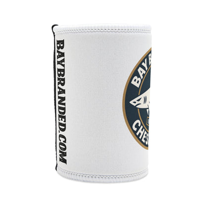 Marine Blue Megalodon Can Koozie