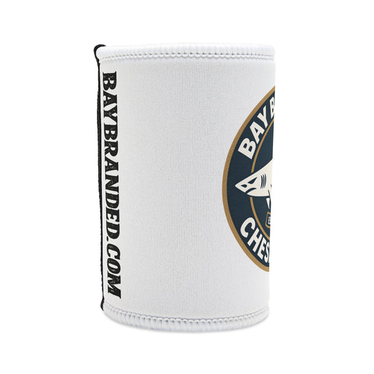 Marine Blue Megalodon Can Koozie