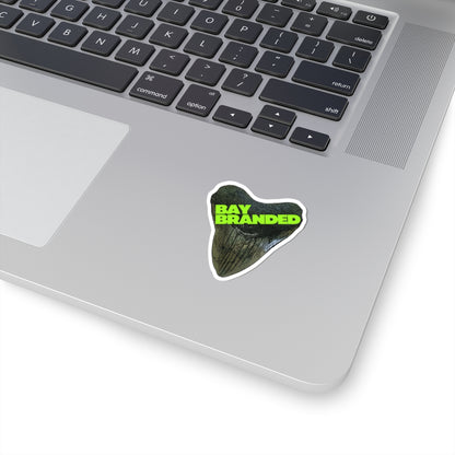 Bay Branded Logo Sticker — Neon Green