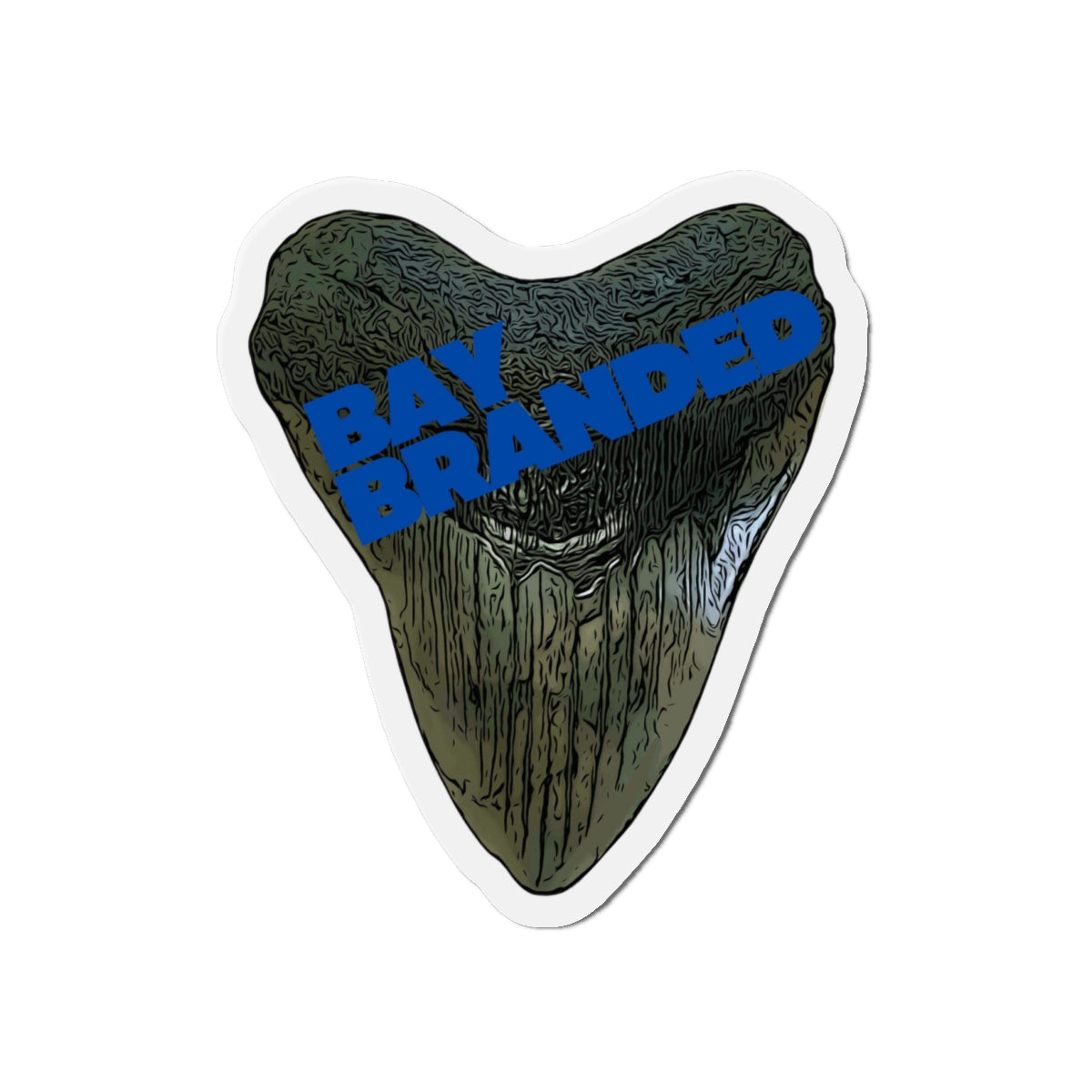 Bay Branded Magnet — Blue