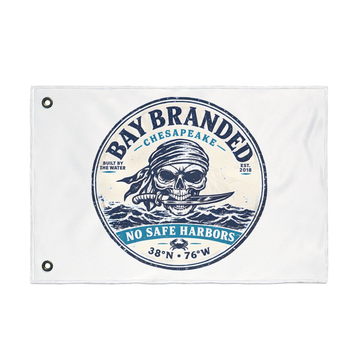 No Safe Harbors Pirate Flag