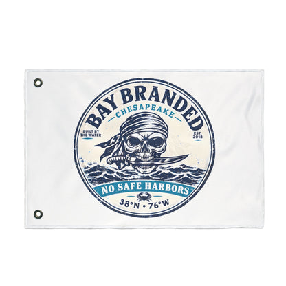 No Safe Harbors Pirate Flag