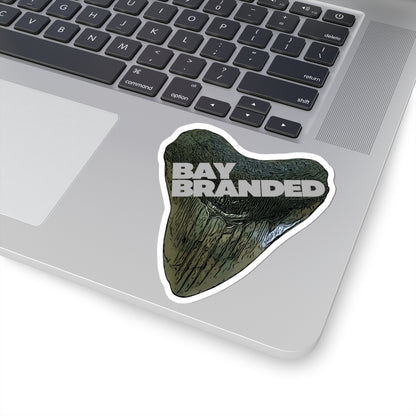 Bay Branded Logo Sticker — Gray