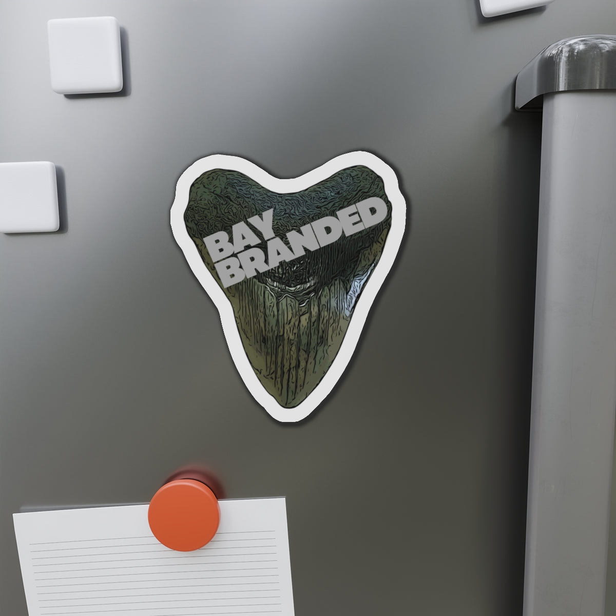 Bay Branded Magnet — Grey