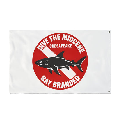 Dive the Miocene Circle Flag