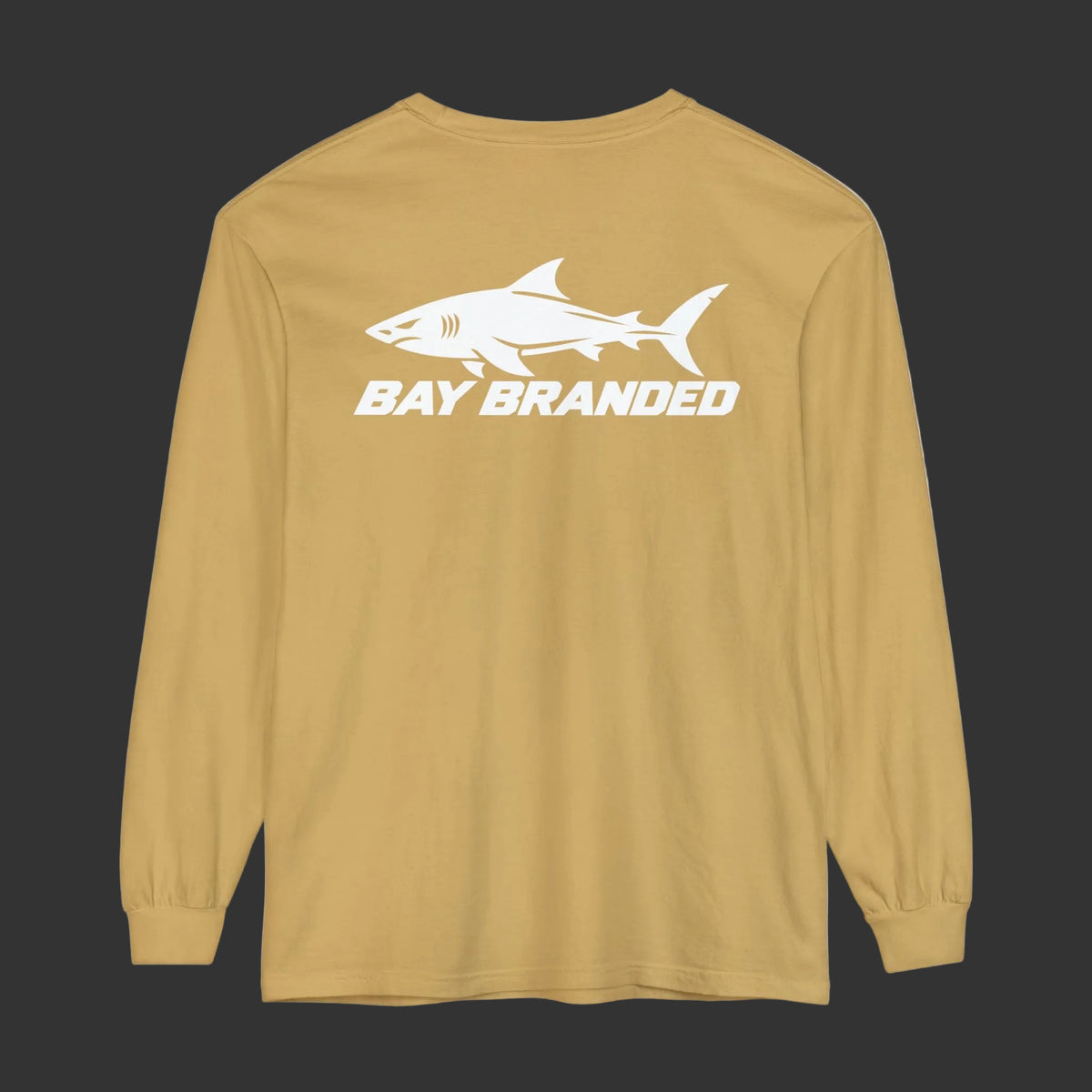 Megalodon Shark Bay Branded Logo Long Shirt