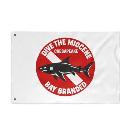 Dive the Miocene Circle Flag