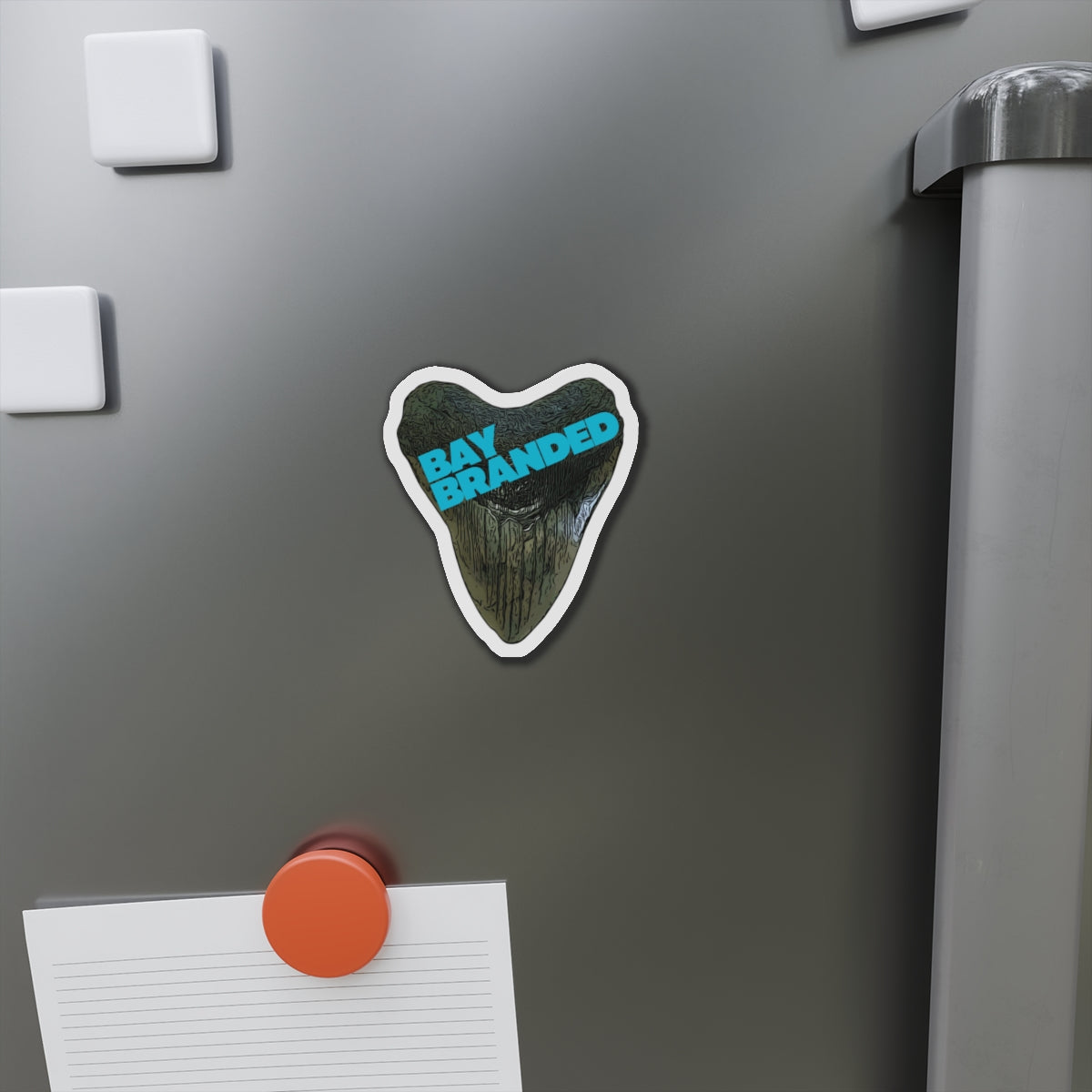 Bay Branded Magnet — Aqua