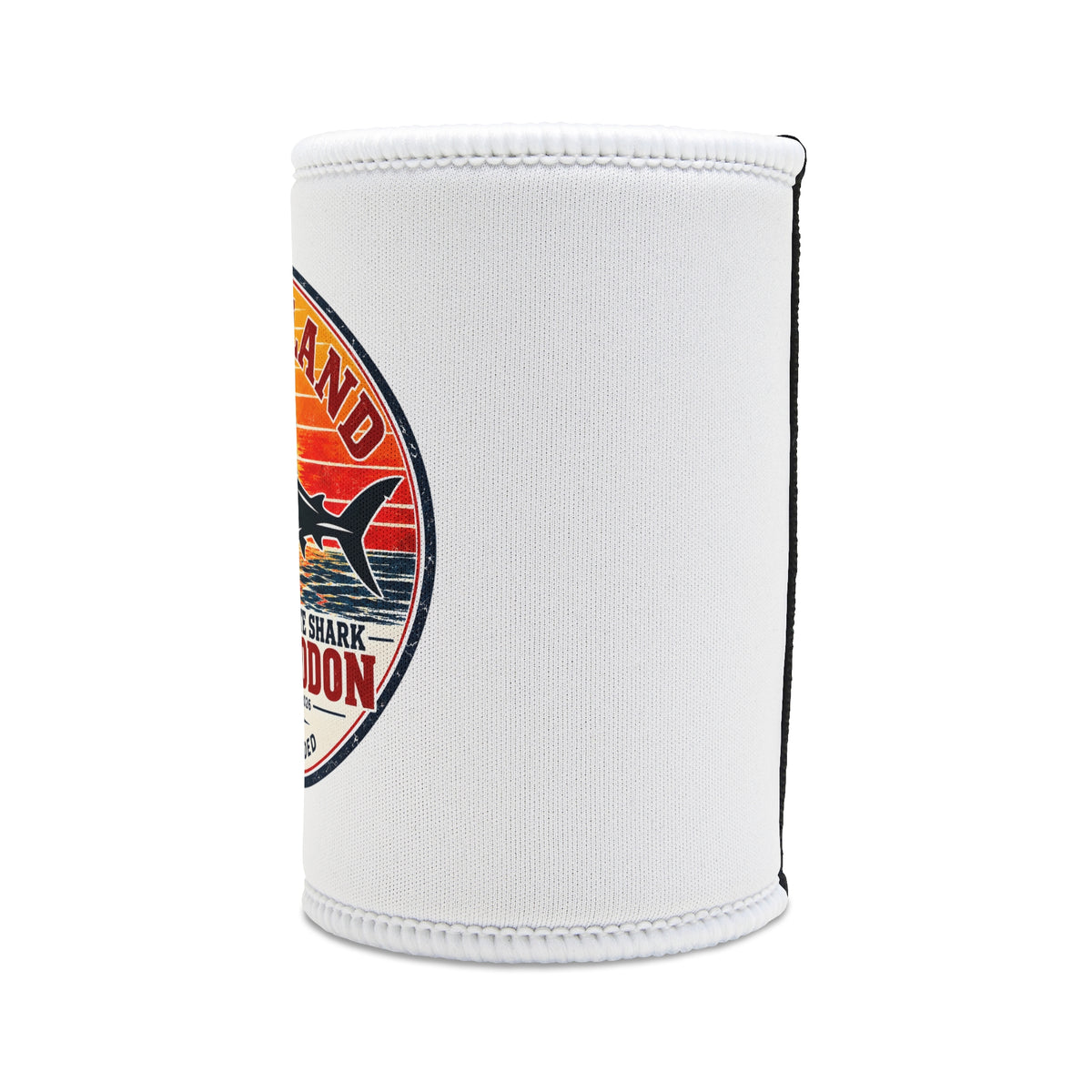 Maryland Megalodon State Shark Can Koozie