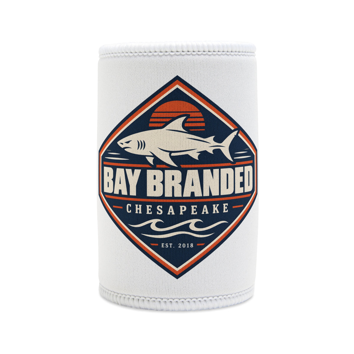 Megalodon Waves Can Koozie