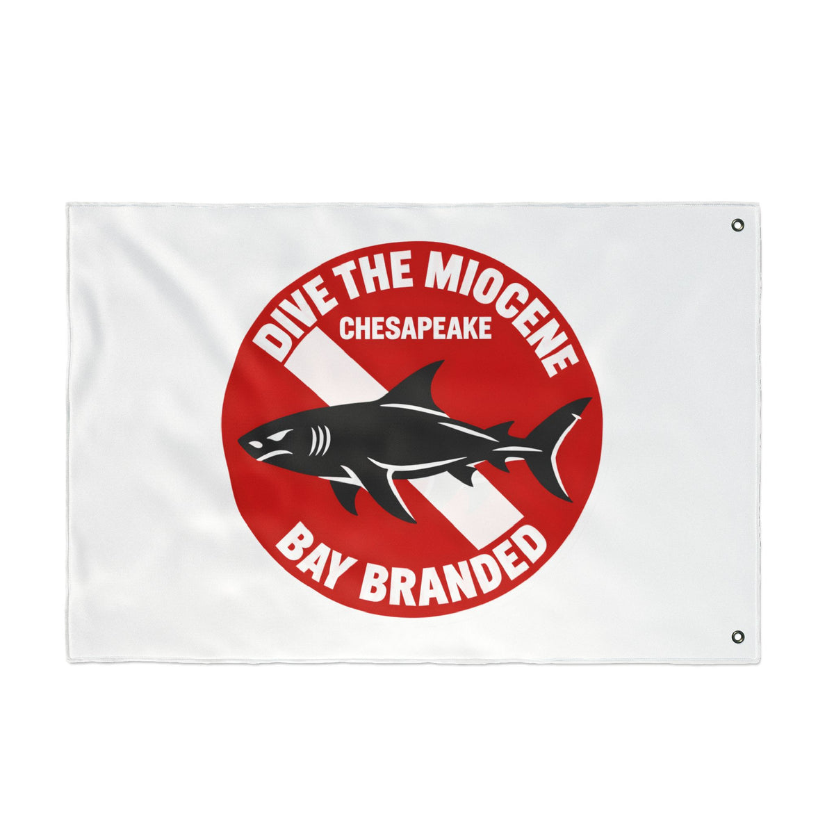 Dive the Miocene Circle Flag