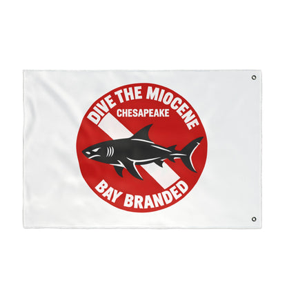 Dive the Miocene Circle Flag