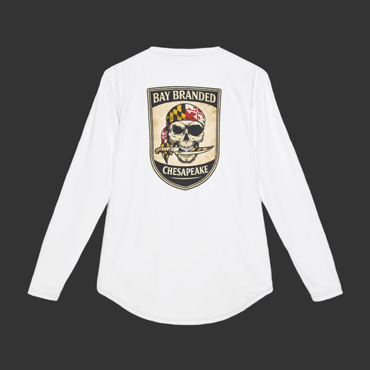 Bay Branded Maryland Pirate UV Long Sleeve Shirt
