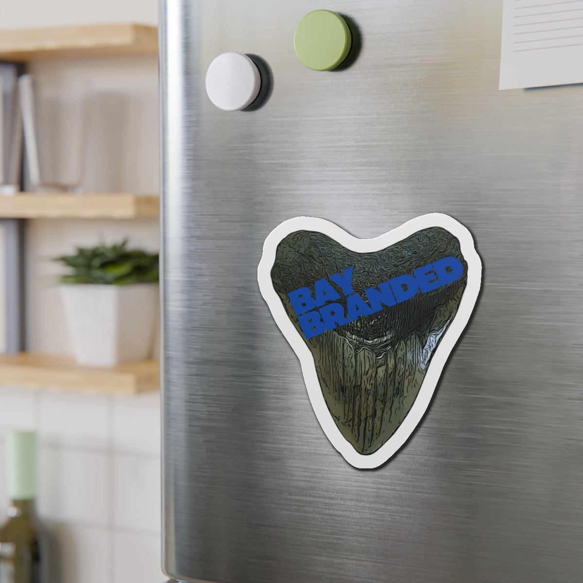 Bay Branded Magnet — Blue