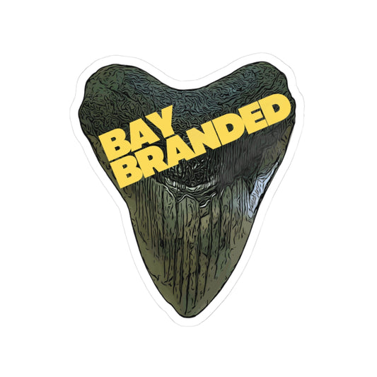 Bay Branded Logo Sticker — Yellow