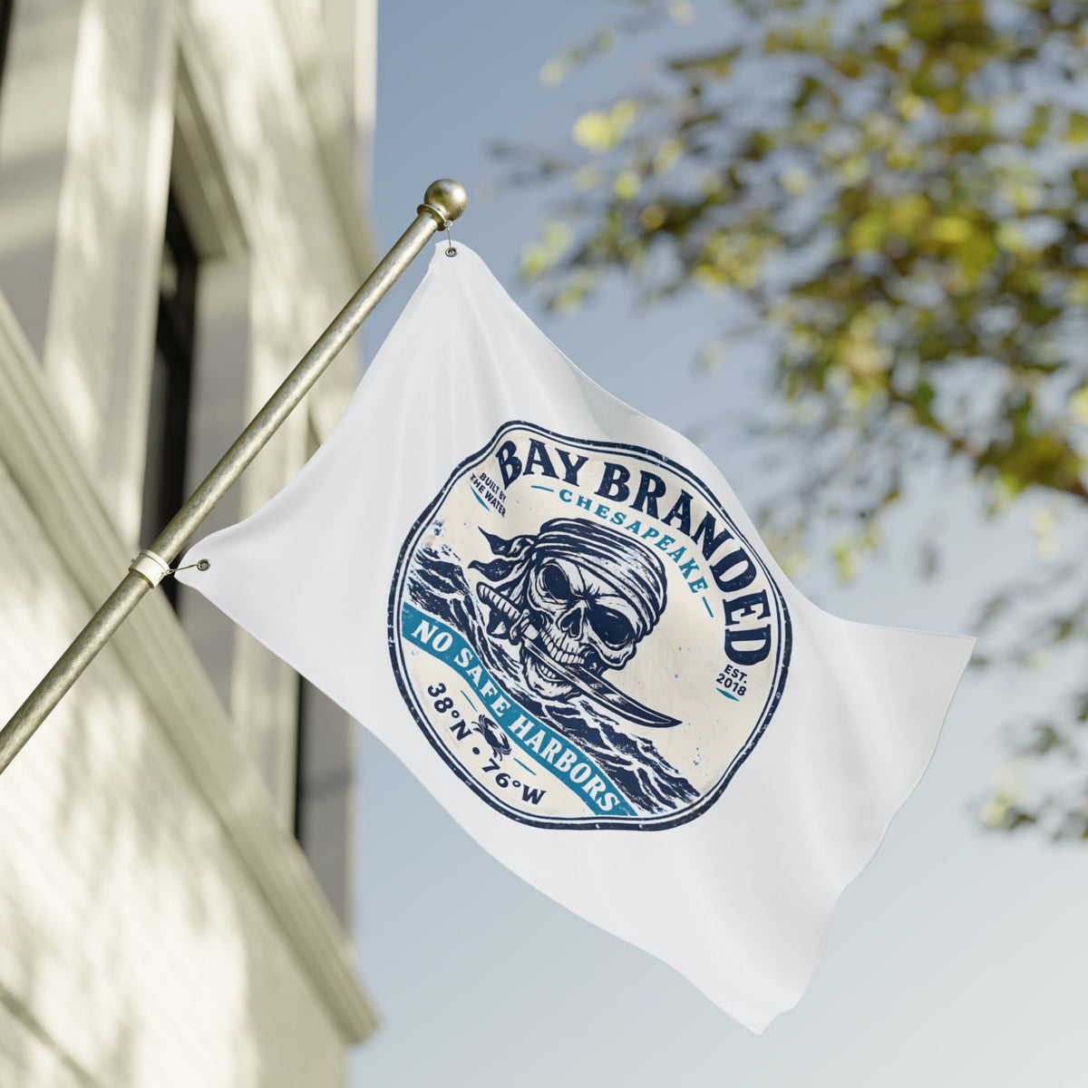 No Safe Harbors Pirate Flag