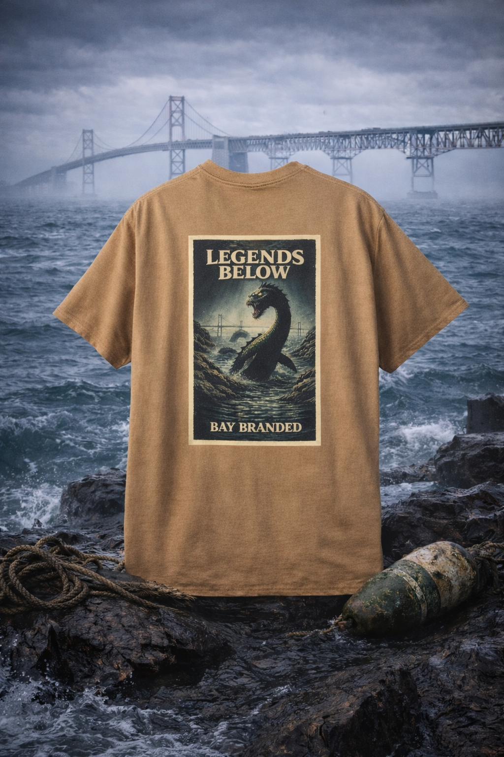 Bay Branded T-Shirt — Legends Below Chessie