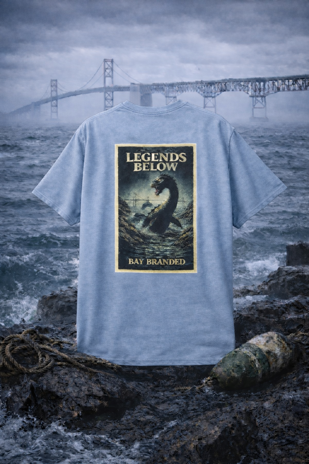 Bay Branded T-Shirt — Legends Below Chessie