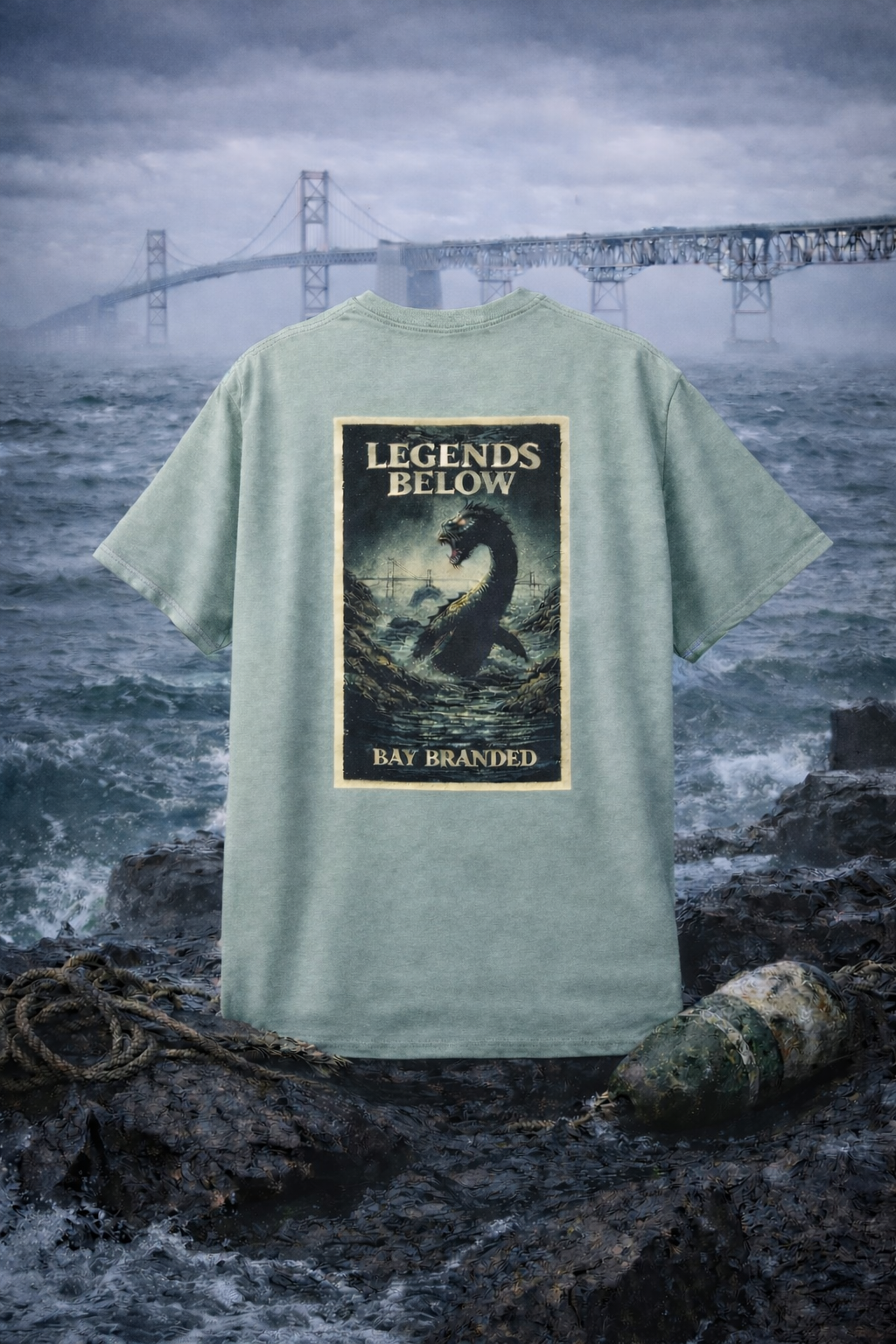 Bay Branded T-Shirt — Legends Below Chessie