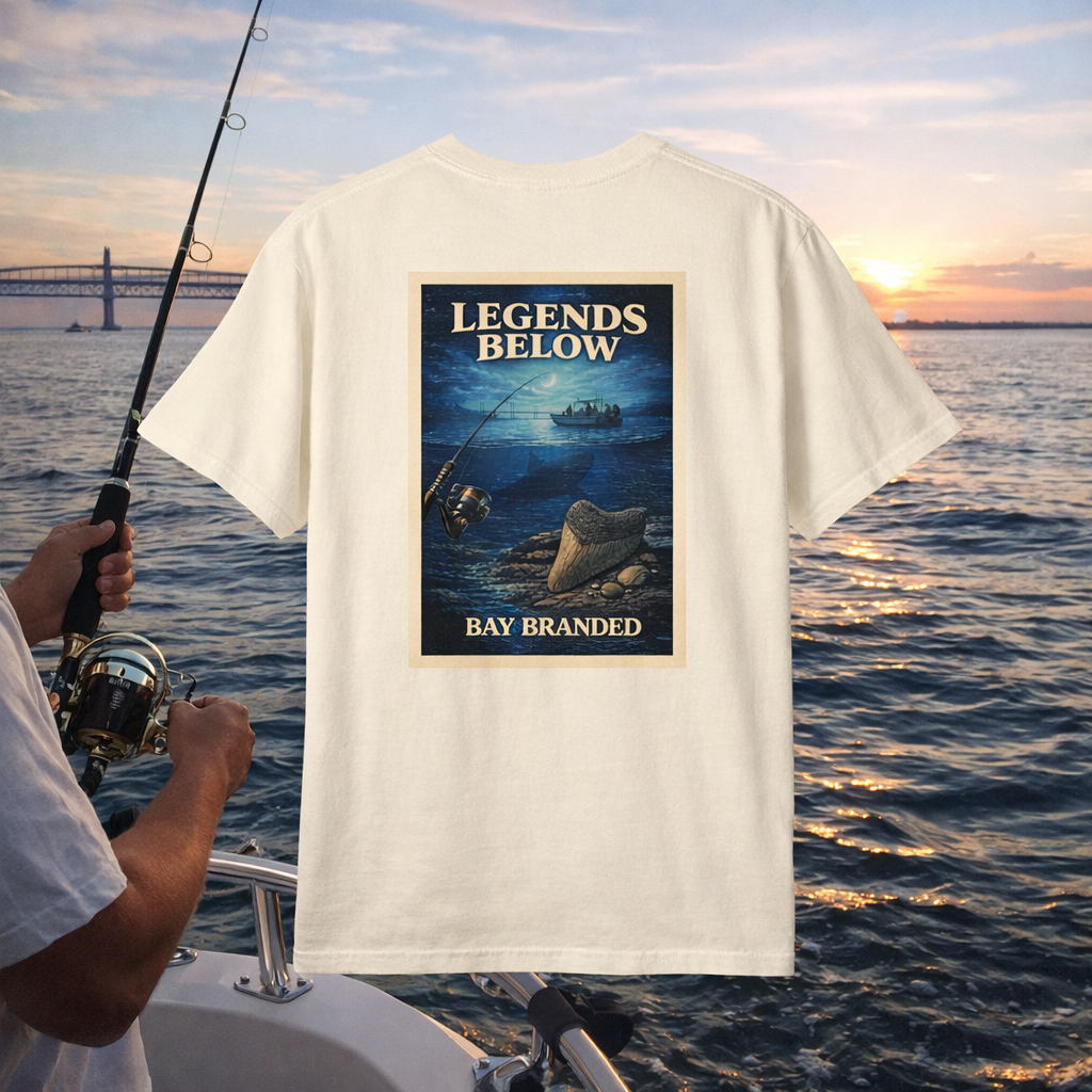 Bay Branded T-Shirt — Legends Below Fishing