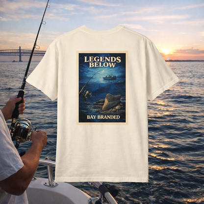 Bay Branded T-Shirt — Legends Below Fishing