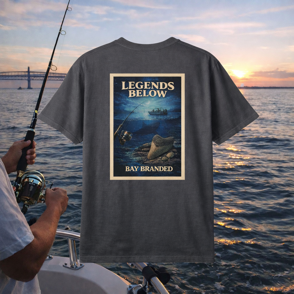 Bay Branded T-Shirt — Legends Below Fishing