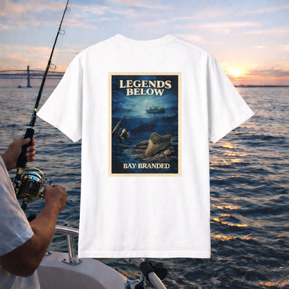 Bay Branded T-Shirt — Legends Below Fishing