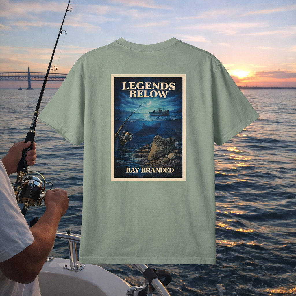 Bay Branded T-Shirt — Legends Below Fishing